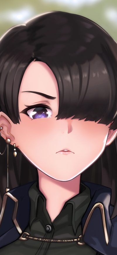Fond d'écran iPhone Anime Girl With Message 4k