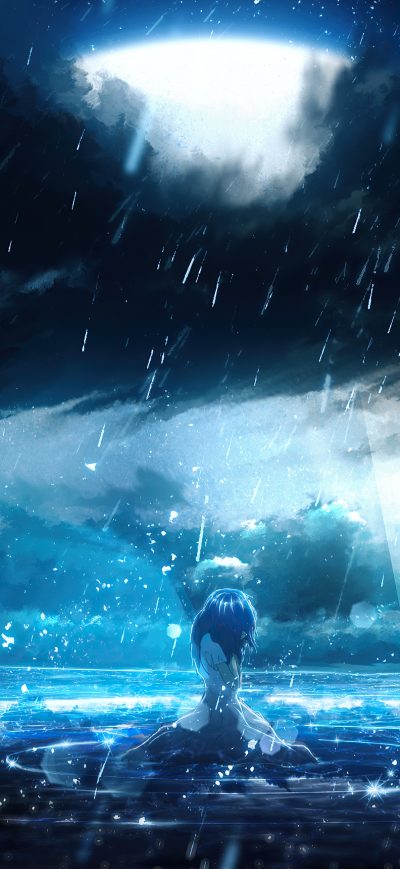 Fond d'écran I Really Miss You Anime Girl 4k sur iPhone