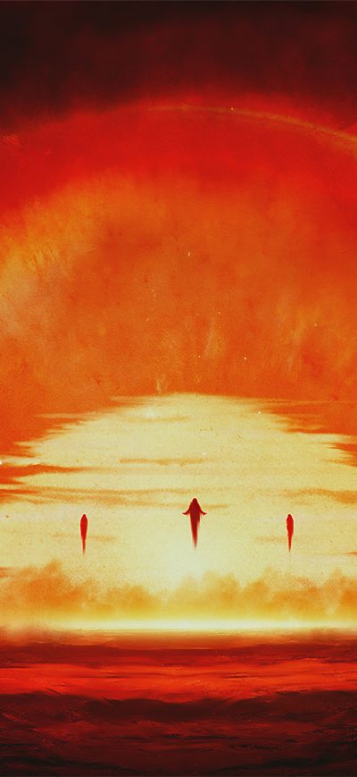 Fond d'écran False Dawn 4k sur iPhone
