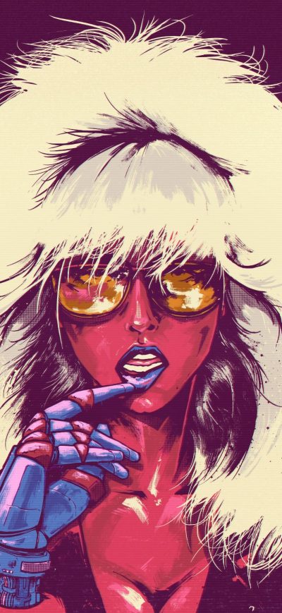Fond d'écran iPhone Women With Shades Long Hair Artwork