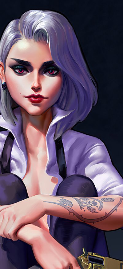 Fond d'écran iPhone Ashe From Overwatch 4k