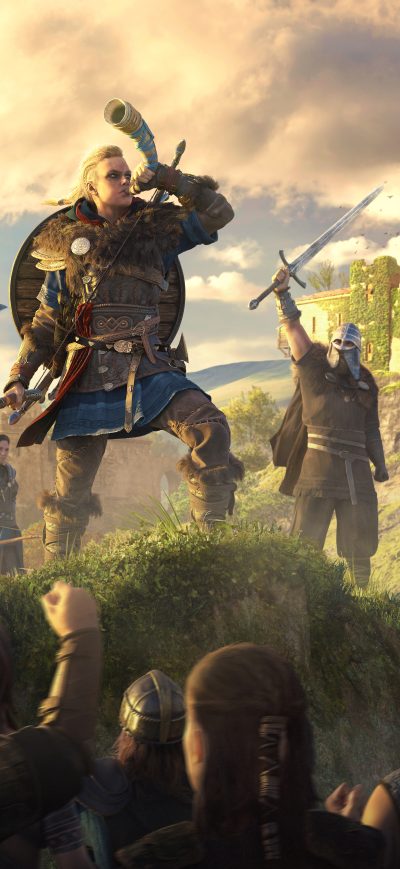 Fond d'écran iPhone Assassins Creed Valhalla 12k Game