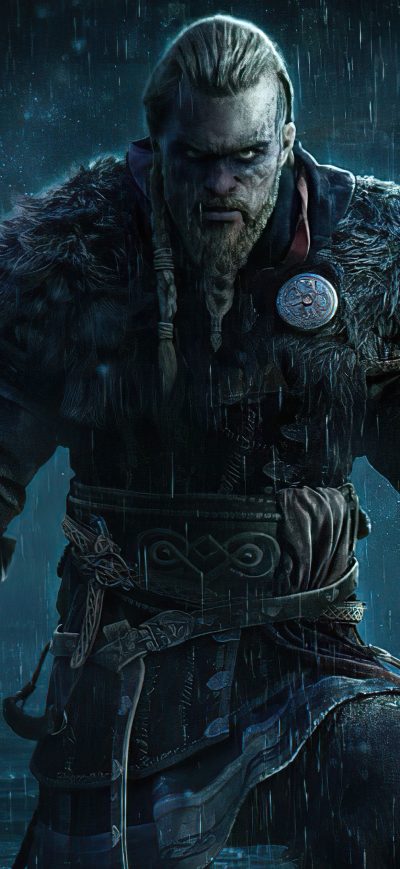 Fond d'écran iPhone Assassins Creed Valhalla Poster 2021 4k