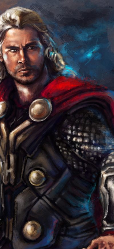 Fond d'écran iPhone Thor 5k Art
