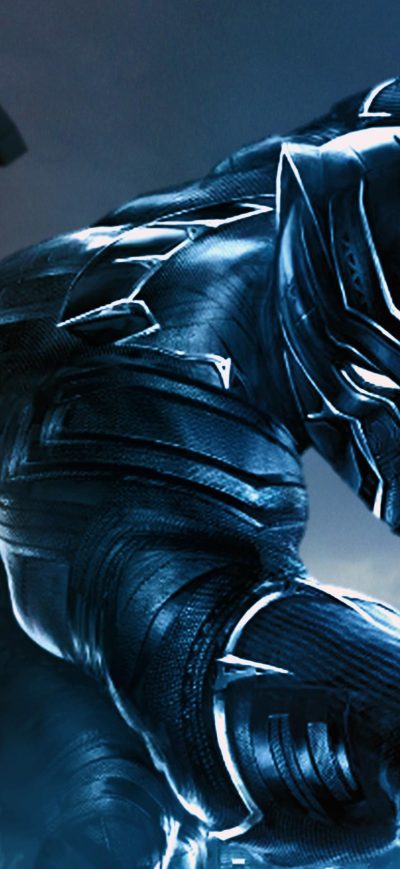Fond d'écran iPhone Black Panther Fan Made