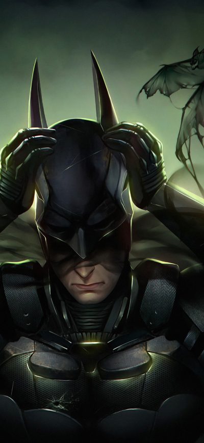 Fond d'écran iPhone Batman Mask Off