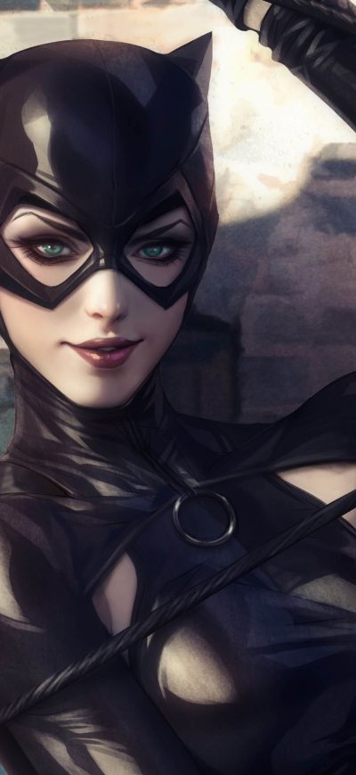 Fond d'écran Batwoman Art 4k sur iPhone