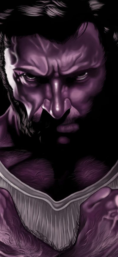 Fond d'écran iPhone Wolverine Artwork