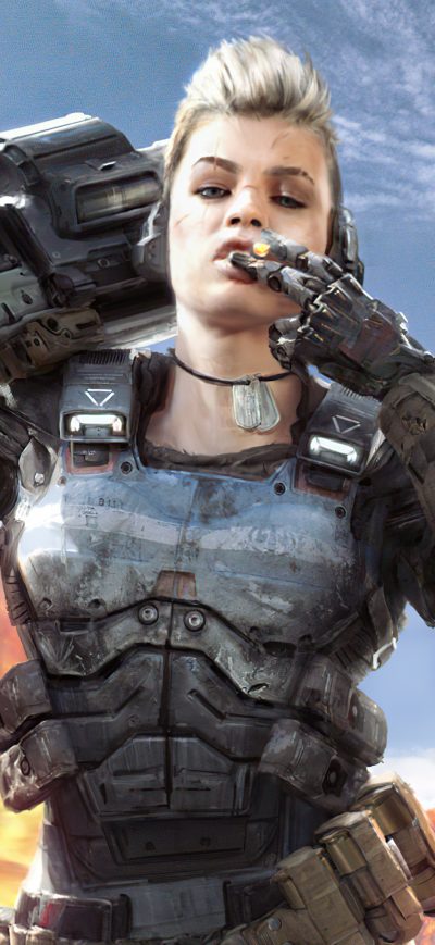 Fond d'écran iPhone Call Of Duty Black Ops Battery 4k