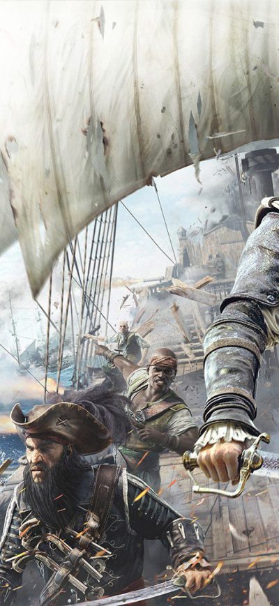 Fond d'écran iPhone Assassins Creed 4 Black Flag