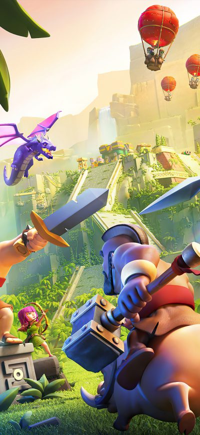 Fond d'écran iPhone Clash Of Clans Town Hall 14