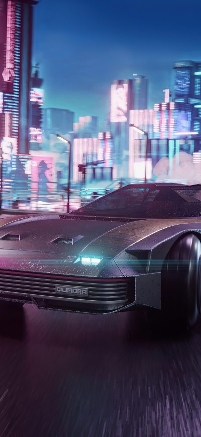 Fond d'écran iPhone Quadra V Tech Cyberpunk 2077 4k
