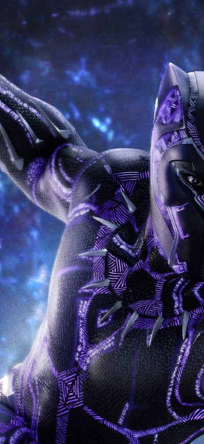Fond d'écran iPhone Black Panther Movie 2018 Poster