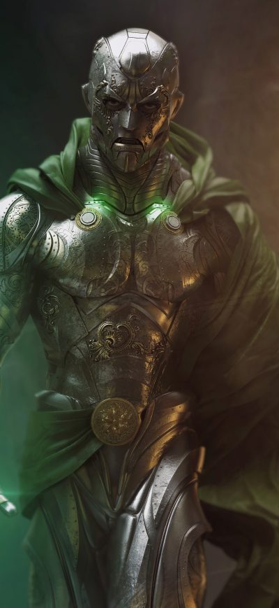 Fond d'écran iPhone MCU Dr Doom 5k