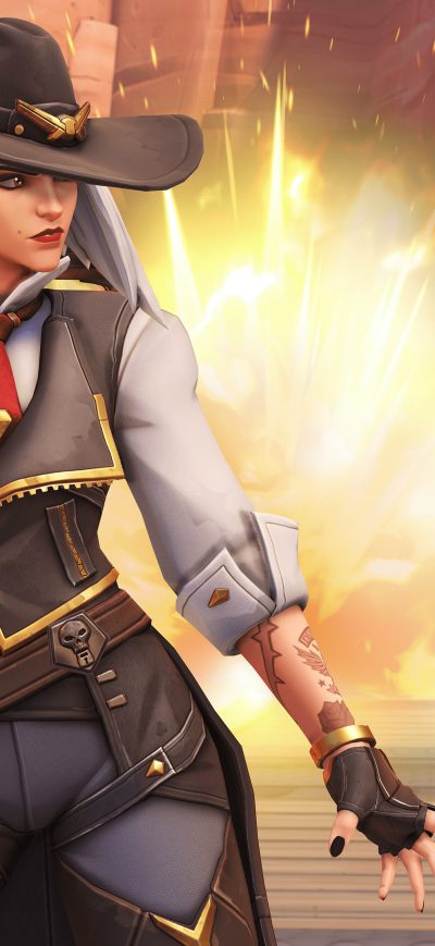 Fond d'écran Ashe Legue Of Legends 4k 2018 sur iPhone