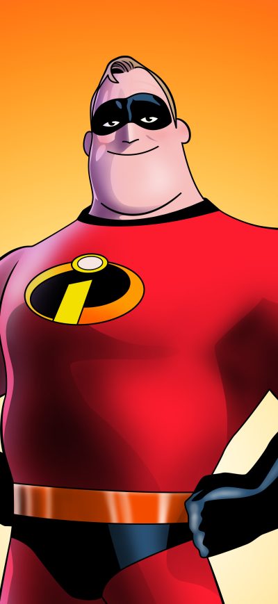 Fond d'écran iPhone Mr Incredible In The Incredibles 2 2018 Artwork 5k