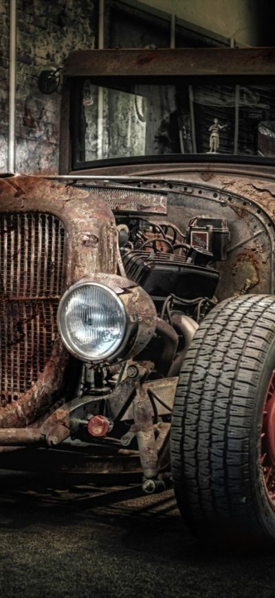 Fond d'écran iPhone HOT Rod Vintage