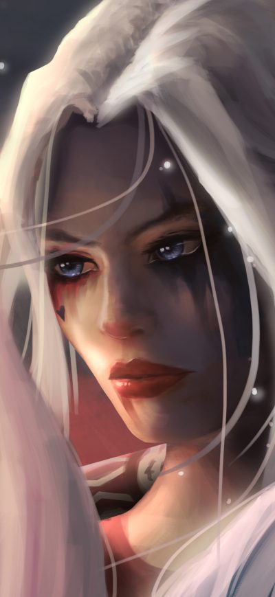 Fond d'écran New Artwork Harley Quinn sur iPhone