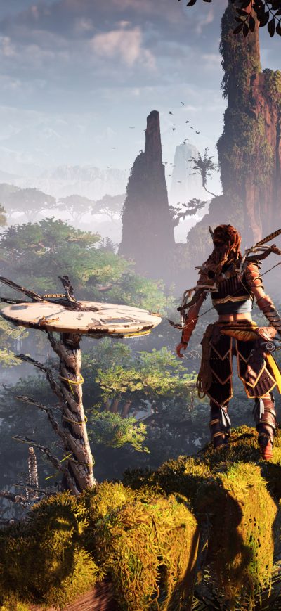 Fond d'écran iPhone Horizon Zero Dawn 4k Game