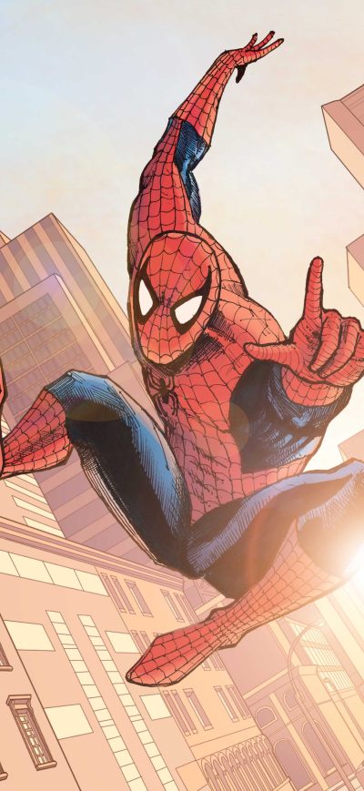 Fond d'écran iPhone Spiderman Paint Art 5k