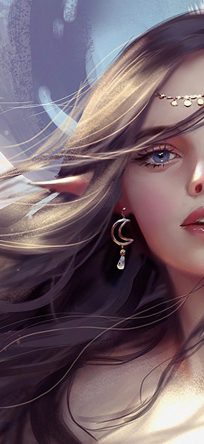 Fond d'écran iPhone Selenada Fantasy Elf