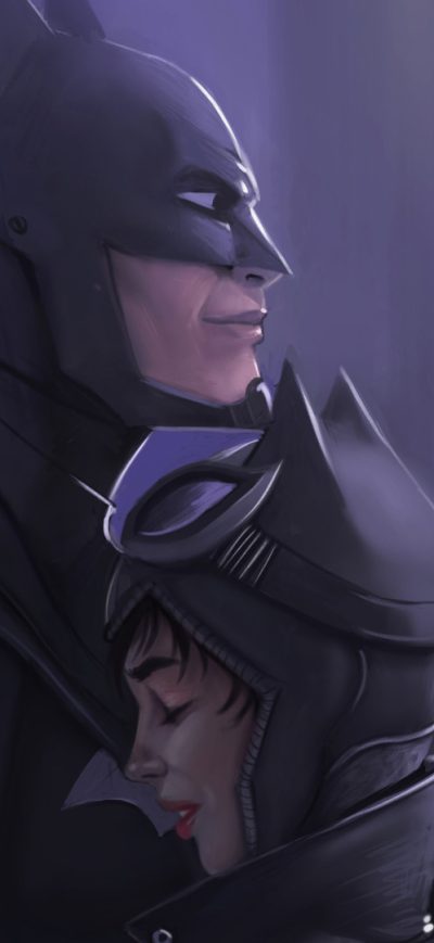 Fond d'écran iPhone Batman Catwoman