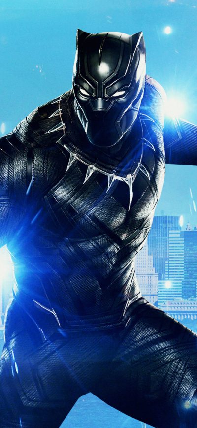 Fond d'écran iPhone Black Panther Movie Art