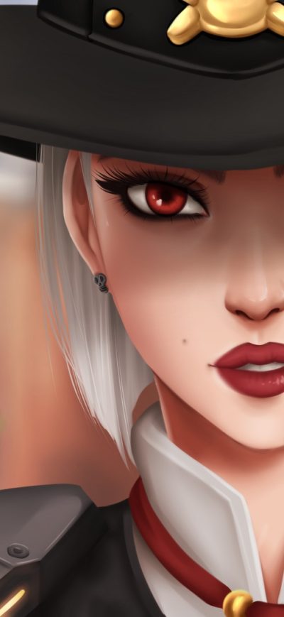Fond d'écran iPhone Ashe Overwatch Girl