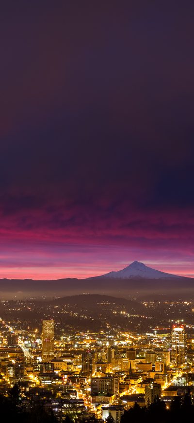 Fond d'écran iPhone Portland Sunrise