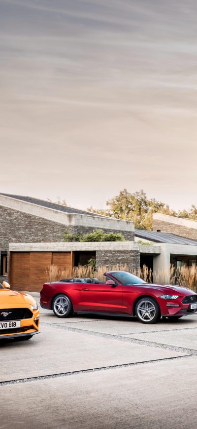 Fond d'écran iPhone Ford Mustang GT Fastback And EcoBoost Convertible