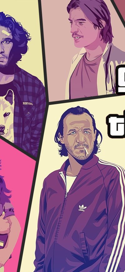 Fond d'écran iPhone Game Of Thrones Poster Like GTA 5