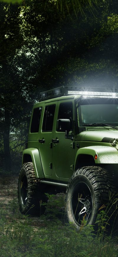 Fond d'écran iPhone Jeep Led Headlight