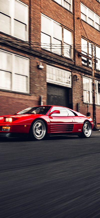 Fond d'écran iPhone Ferrari 348 4k