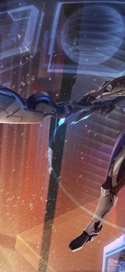 Fond d'écran Ashe League Of Legends Artwork sur iPhone