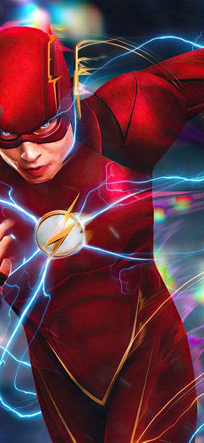 Fond d'écran iPhone Flash Running To Flashpoint 4k