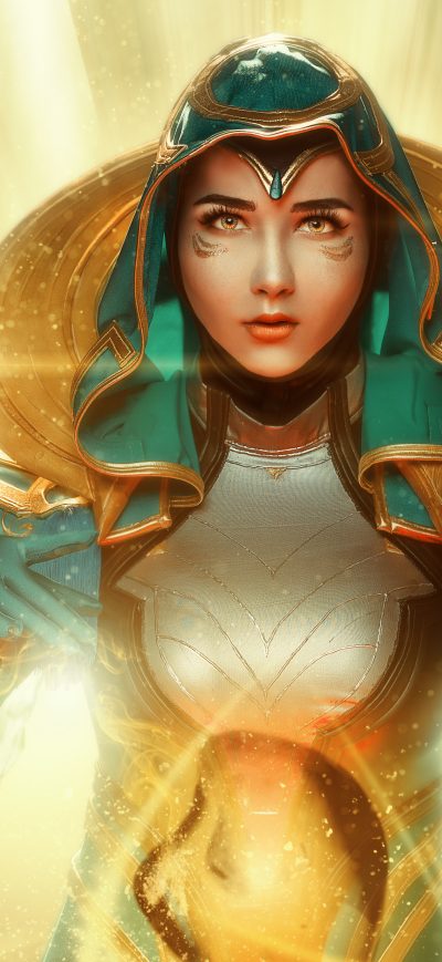 Fond d'écran iPhone League Odyssey Sona Cosplay