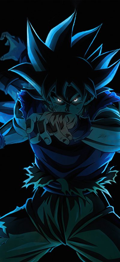 Fond d'écran iPhone Goku Dragon Ball Super Ultra Instinct