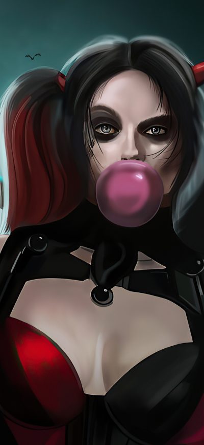 Fond d'écran iPhone Margot Robbie Harley Quinn 4k 2020