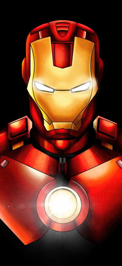 Fond d'écran iPhone Iron Man Marvel Fan Art 4k