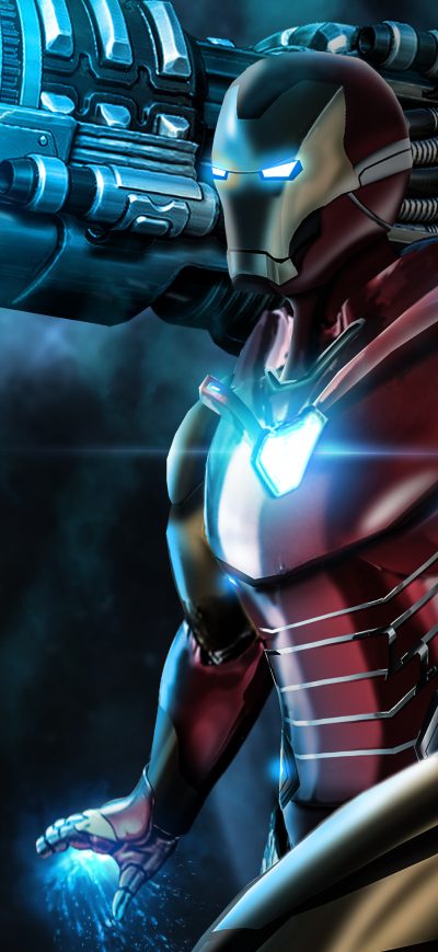 Fond d'écran iPhone Iron Man Proton Cannon