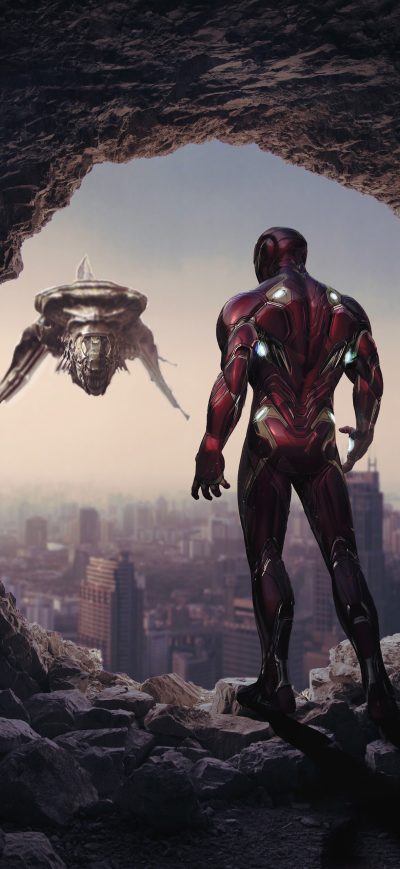 Fond d'écran iPhone Iron Man Avengers Endgame 4k Lost World