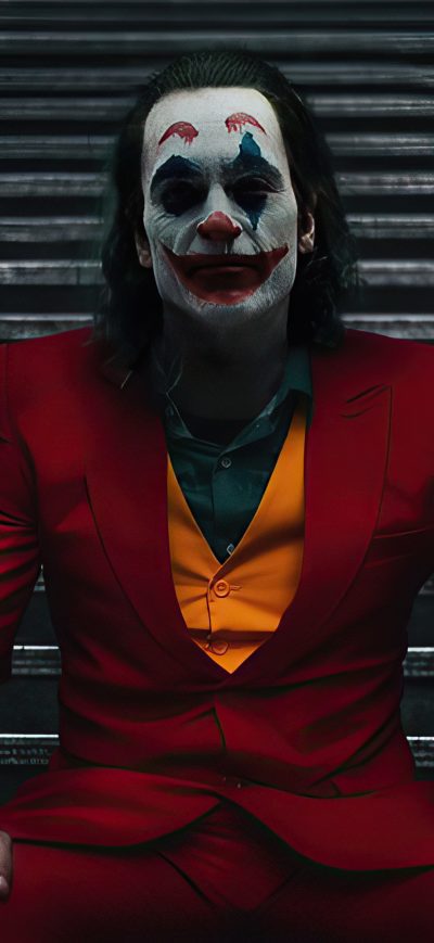 Fond d'écran iPhone Joker Sitting On Stairs 4k