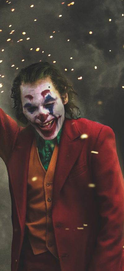 Fond d'écran Joker All The Way Up sur iPhone