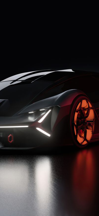 Fond d'écran iPhone Lamborghini Terzo Millennio 2020 4k