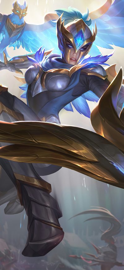 Fond d'écran Quinn League Of Legends 5k sur iPhone