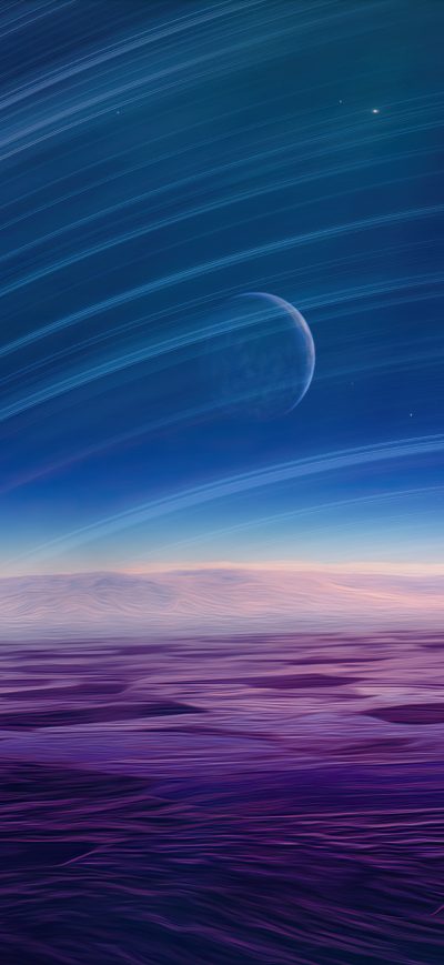 Fond d'écran iPhone Moon In Space 4k