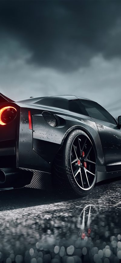Fond d'écran iPhone Need For Speed Heat Nissan Gtr 4k