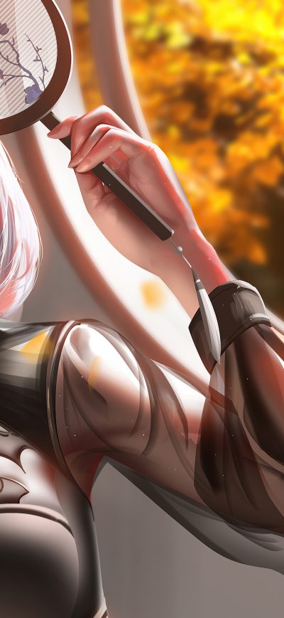 Fond d'écran iPhone NieR Automata Fantasy Art 4k