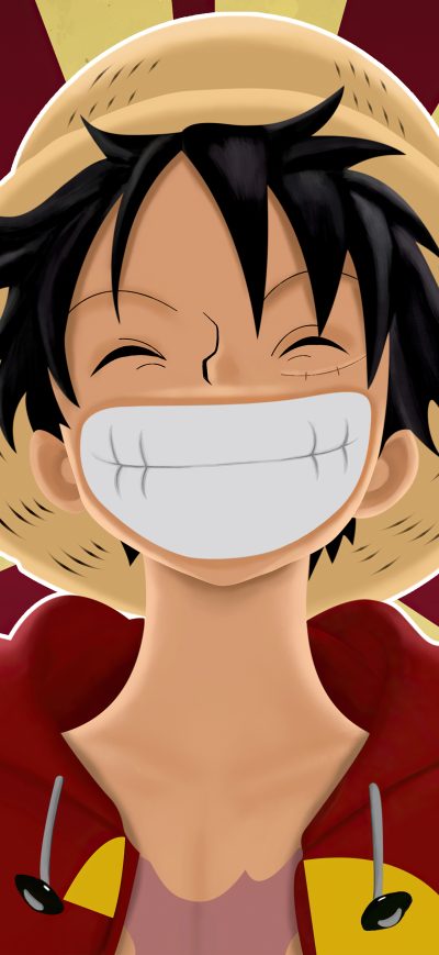 Fond d'écran iPhone Pirate Monkey D Luffy From One Piece 5k
