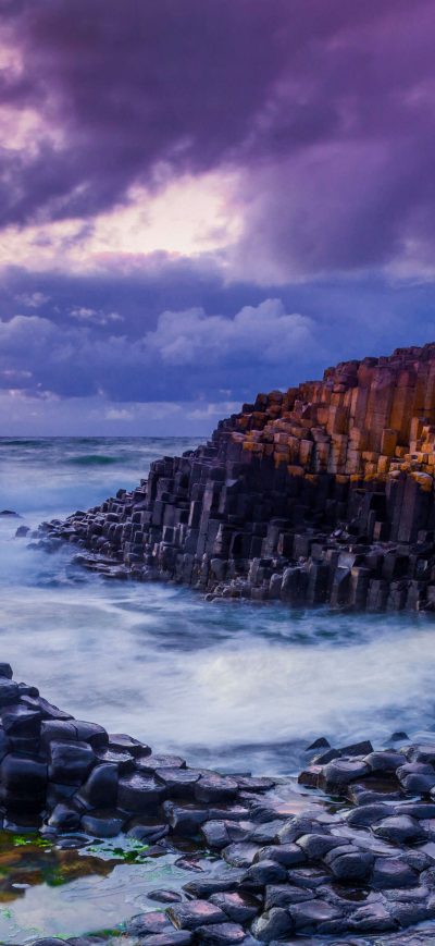 Fond d'écran iPhone Northern Ireland Special Looking Rocks Coast